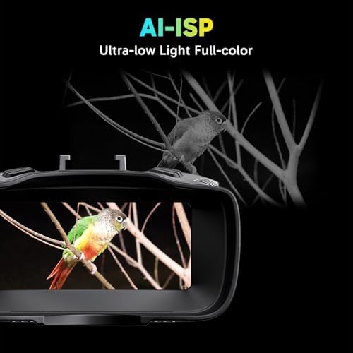 AKASO Seemor-200 Nachtsichtgerät - 4K Vollfarb-Nachtsichtfernglas für Erwachsene mit App-fähigem Foto- und Videospeicher