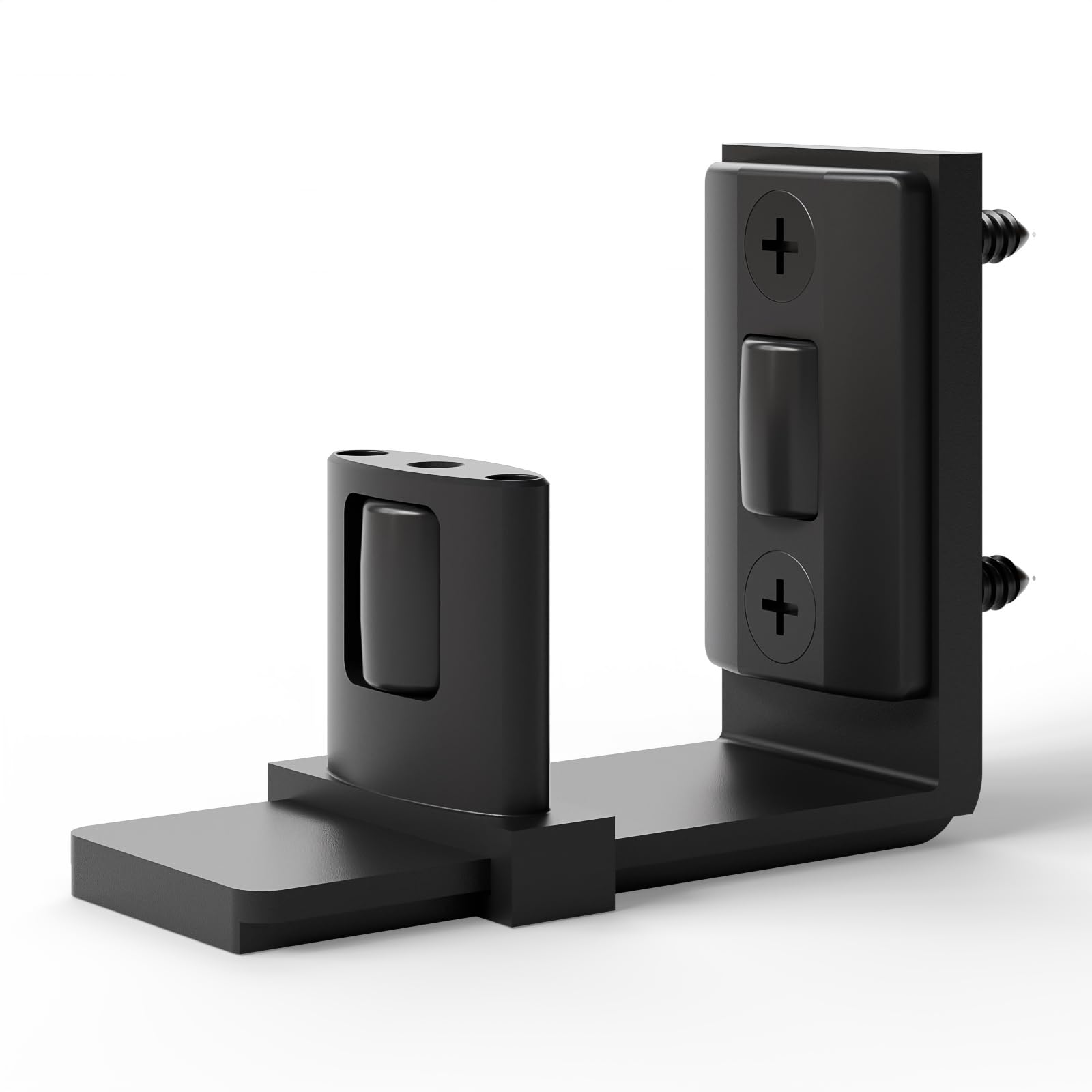 Wolfbird Einstellbar Bodenführung für Schiebetüren - Klassisches Doppelrad Design - Flacher Style für Wohnzimmerschränke